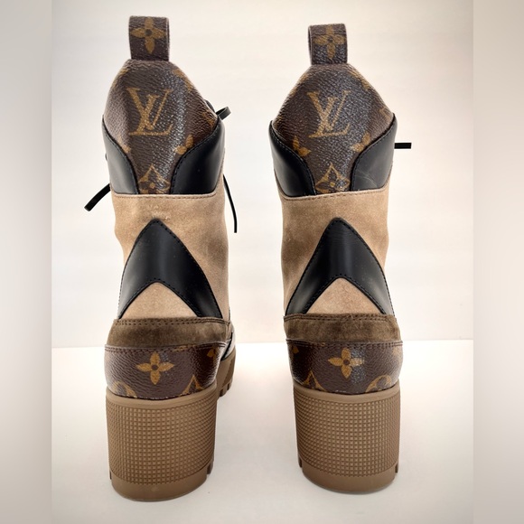 Authentic Louis Vuitton - Laureate Platform Desert Boot - Picture 6 of 12